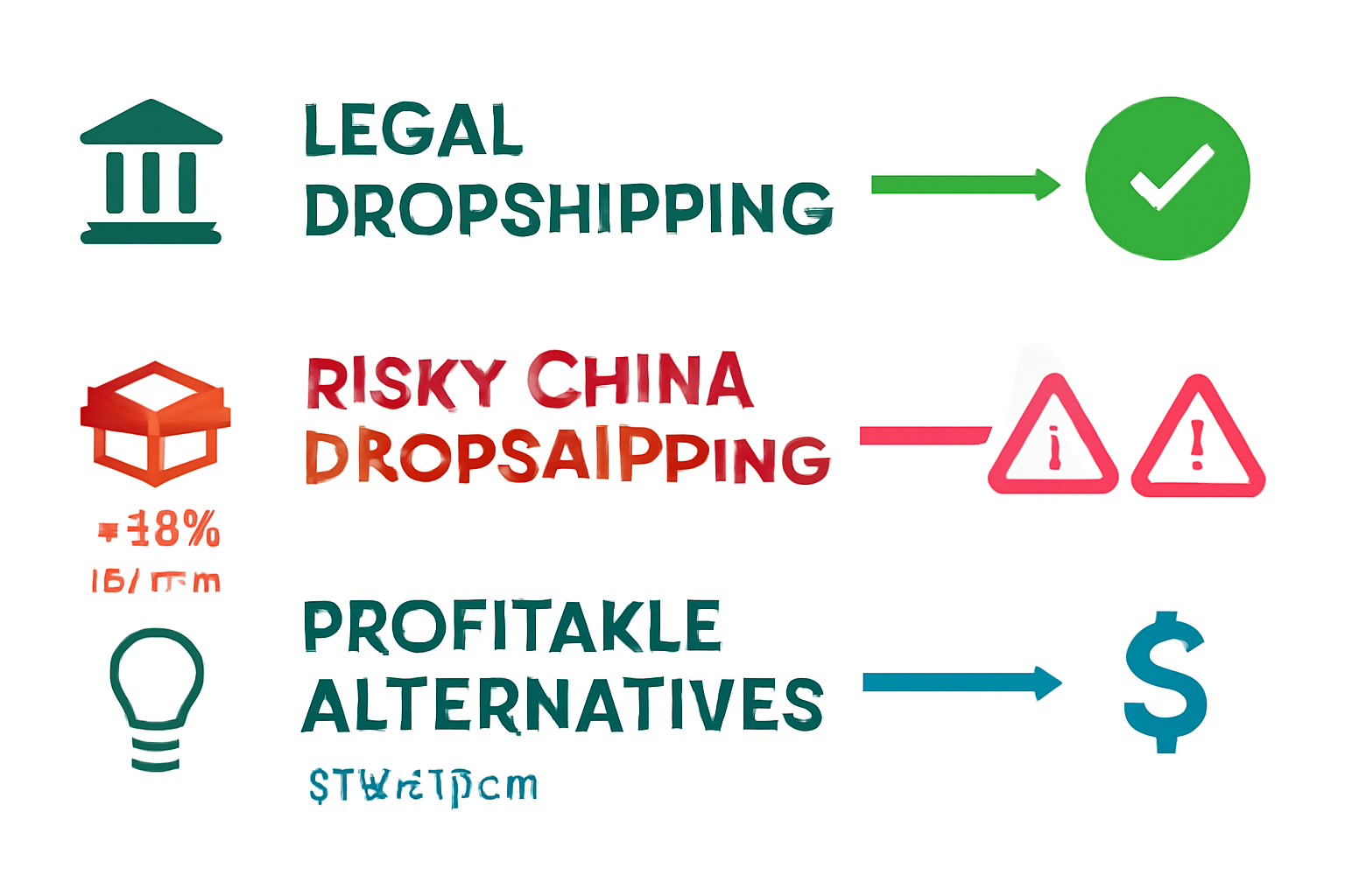 Dropshipping eBay depuis la Chine en 2026 : risques légaux, douane et alternatives rentables — illustration 3